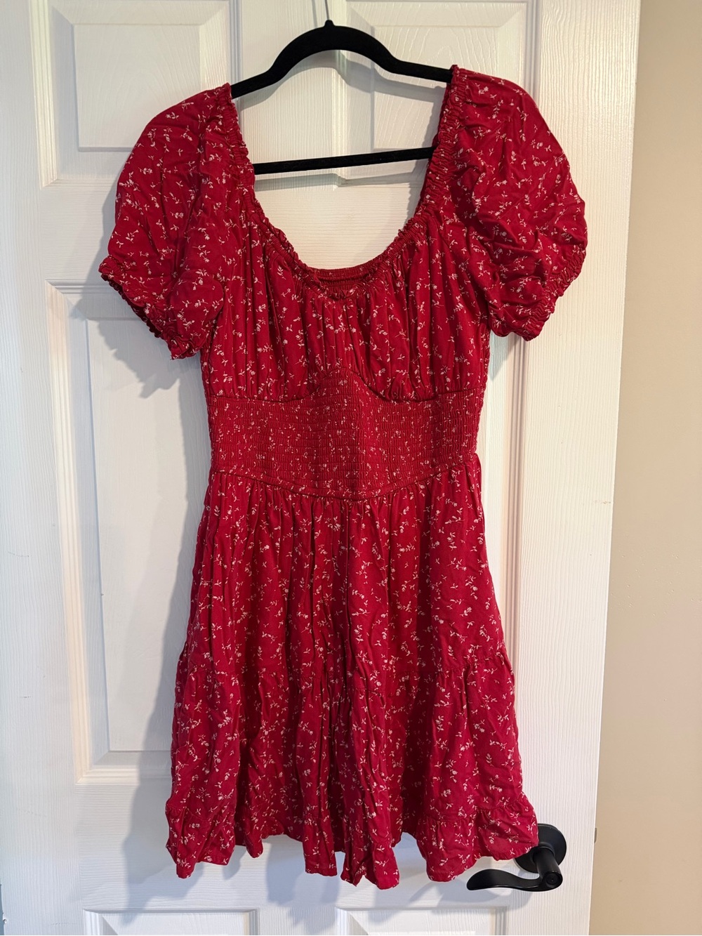 Hollister Smocked Waist Skort Dress size L Tall